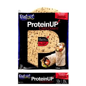 1 flatbread (57 g) Protein Up Red Pepper Hummus