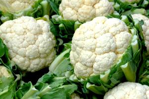 1 Floweret Cauliflower, Green, Raw
