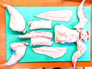 1 Foreleg (yield After Cooking, Bone Removed) Domestic Rabbit