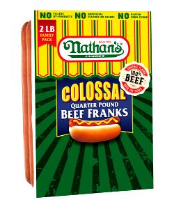 1 frank (112 g) Quarter Pound Franks