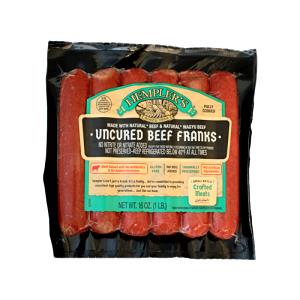 1 frank (113 g) Natural Uncured Beef Franks