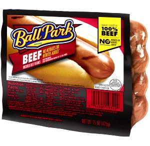 1 frank (34 g) Beef Hot Dogs