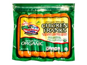 1 frank (34 g) Uncured Chicken Franks