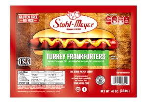 1 frank (42 g) Turkey Franks