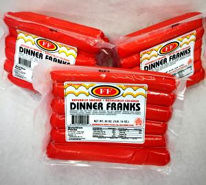 1 frank (45 g) Franks