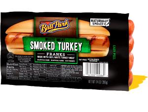 1 frank (45 g) Pork, Turkey & Chicken Franks