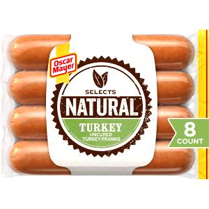 1 frank (47 g) Natural Uncured Turkey Hot Dog