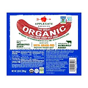1 frank (47 g) The Great Organic Uncured Beef Hot Dog