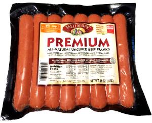 1 frank (49 g) Premium Beef Franks