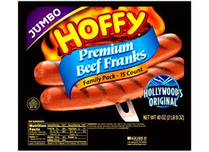 1 frank (53 g) Premium Jumbo Beef Franks