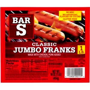 1 frank (56 g) Jumbo Franks