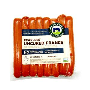1 frank (57 g) Fearless Uncured Franks