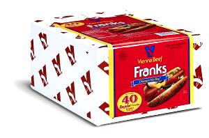 1 frank (57 g) Skinless Beef Frankfurters (57g)