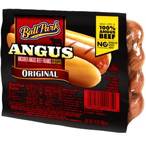 1 frank (75 g) Angus Beef Franks
