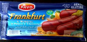 1 frankfurt (56 g) Frankfurts