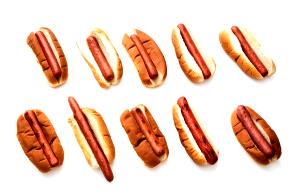 1 Frankfurter Frankfur, Beef, Premium (Hot Dog, Wiener)