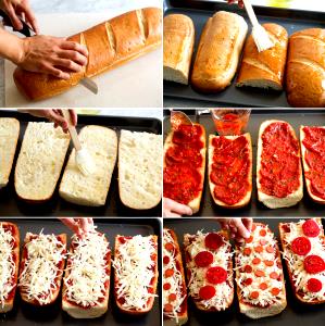 1 French Bread Thick Crust Cheese Pizza