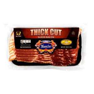 1 fried slice (12 g) Hardwood Smoked Thick Bacon