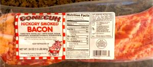 1 fried slice (14 g) Hickory Smoked Bacon