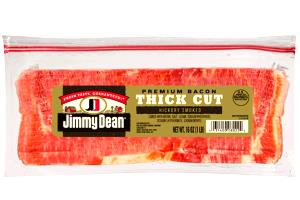 1 fried slice (14 g) Thick Cut Hickory Smoked Bacon