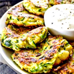 1 Fritter Zucchini Fritter