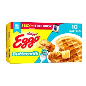 1 Frozen Waffle, NFS Oat Bran Waffle