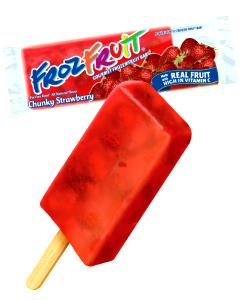 1 FrozFruit Cream Bar (4 Fl Oz) Frozen Fruit Juice Bar with Cream