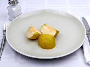 1 Fruit 2-1/4" High X 2-1/2" Dia Asian Pears