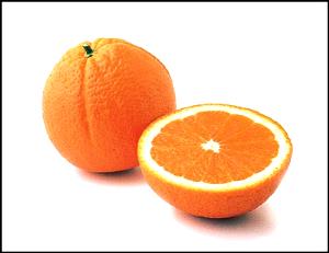 1 Fruit (2-11/16" Diam) Florida Oranges