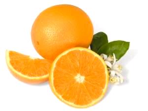 1 Fruit (2-5/8" Dia) Valencias California Oranges