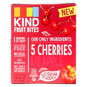 1 fruit bite (0.75 oz) Cherry Fruit Bites