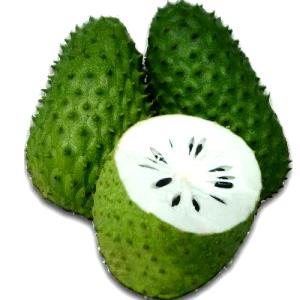 1 Fruit Soursop, Raw