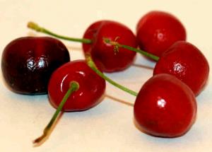 1 Fruit Sweet Cherries Drained Solids (Cooked or Canned)