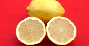 1 Fruit Without Seeds Lemons (with Peel)