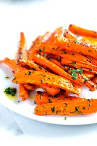 1 garnish Cooked Carrots