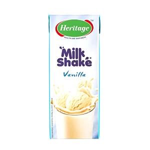 1 Glass (200.0 Ml) Vanilla Milkshake