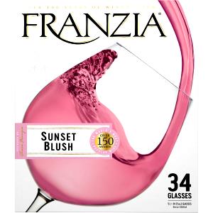 1 glass (5 oz) Sunset Blush Wine