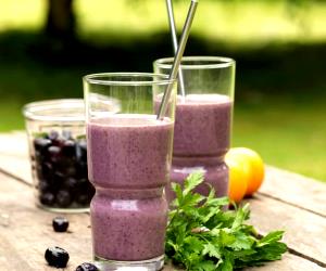 1 Glass Purple Power Smoothie