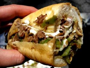 1 gordita (153 g) Gordita Baja - Steak