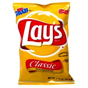1 Grab-size Bag Potato Chips