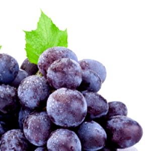 1 Grape, With Seeds, Yields Grapes (Red or Green, European Type Varieties Such As Thompson Seedless)