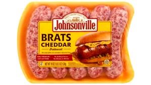 1 grilled link (82 g) Cheddar Bratwurst