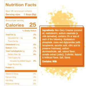 1 Guideline Amount Per Fl Oz Beverage Sugar Substitute (Herbal Extract Sweetener, Powder)