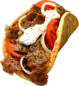 1 Gyro Lamb Gyro Sandwich