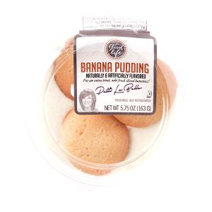 1 Half Cup Made Portion Banana Puddings (Dry Mix, Instant, with Added Oil)