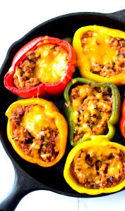 1 half pepper Turkey Stuffed Peppers