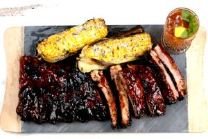 1 half rack Chipotle BBQ Ribs (Half)