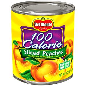 1 Half, With Liquid Peaches (Solids and Liquids, Light Syrup Pack, Canned)