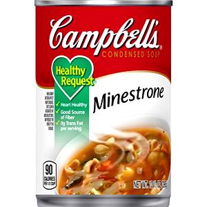 1 Healthy Choice Can (15 Oz) Ready-to-Serve Reduced Sodium Minestrone Soup (Canned)