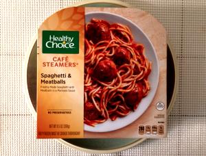 1 Healthy Choice Lowfat Reduced Sodium Spaghetti or Noodles with Beef in Tomato Based Sauce (Diet Frozen Meal)